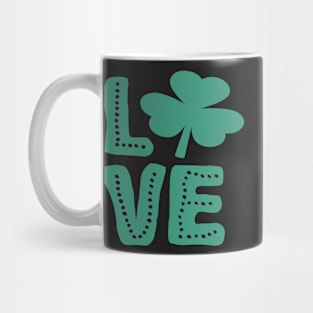 Shamrock Love Irish St Patrick's Day Mug